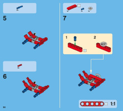 LEGO 42005 instructions page 56 – build guide