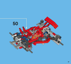 LEGO 42005 instructions page 57 – build guide