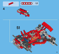 LEGO 42005 instructions page 59 – build guide