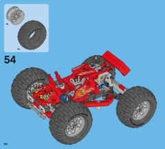 LEGO 42005 instructions page 64 – build guide
