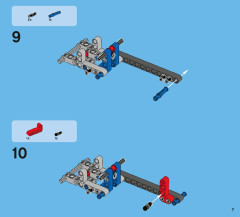 LEGO 42005 instructions page 7 – build guide