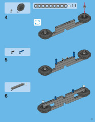 LEGO 42006 instructions page 11 – build guide