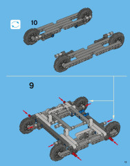 LEGO 42006 instructions page 13 – build guide