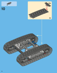 LEGO 42006 instructions page 14 – build guide