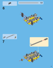 LEGO 42006 instructions page 17 – build guide