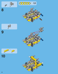 LEGO 42006 instructions page 18 – build guide