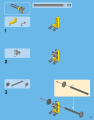 LEGO 42006 instructions page 25 – build guide