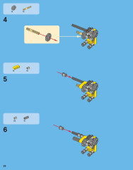 LEGO 42006 instructions page 26 – build guide
