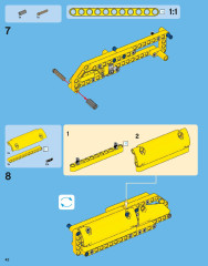 LEGO 42006 instructions page 42 – build guide