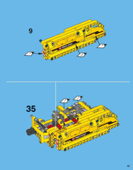 LEGO 42006 instructions page 43 – build guide