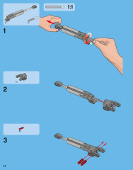 LEGO 42006 instructions page 44 – build guide