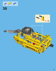 LEGO 42006 instructions page 47 – build guide