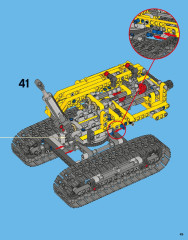 LEGO 42006 instructions page 49 – build guide