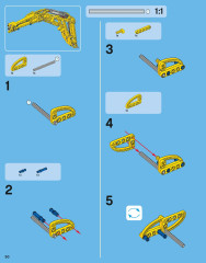 LEGO 42006 instructions page 50 – build guide