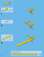 LEGO 42006 instructions page 58 – build guide