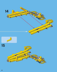 LEGO 42006 instructions page 60 – build guide