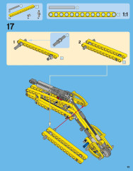 LEGO 42006 instructions page 63 – build guide