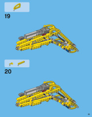 LEGO 42006 instructions page 65 – build guide