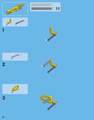LEGO 42006 instructions page 68 – build guide