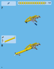 LEGO 42006 instructions page 70 – build guide