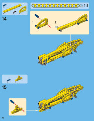 LEGO 42006 instructions page 76 – build guide