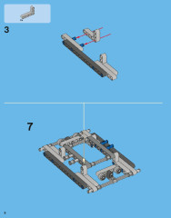 LEGO 42006 instructions page 8 – build guide
