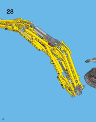 LEGO 42006 instructions page 80 – build guide