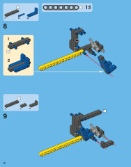 LEGO 42006 instructions page 10 – build guide