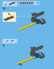 LEGO 42006 instructions page 11 – build guide