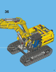 LEGO 42006 instructions page 17 – build guide