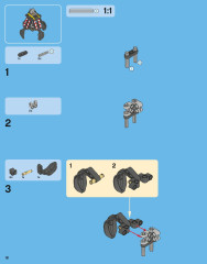 LEGO 42006 instructions page 18 – build guide