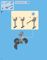 LEGO 42006 instructions page 20 – build guide