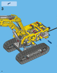 LEGO 42006 instructions page 34 – build guide