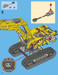 LEGO 42006 instructions page 36 – build guide