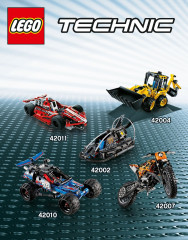 LEGO 42006 instructions page 44 – build guide