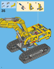 LEGO 42006 instructions page 6 – build guide