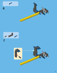 LEGO 42006 instructions page 9 – build guide
