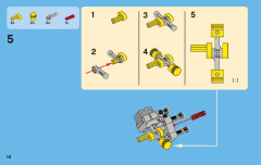 LEGO 42007 instructions page 10 – build guide
