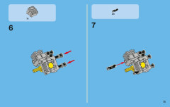 LEGO 42007 instructions page 11 – build guide
