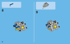 LEGO 42007 instructions page 12 – build guide