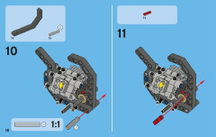 LEGO 42007 instructions page 16 – build guide