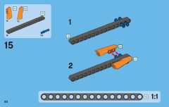 LEGO 42007 instructions page 20 – build guide