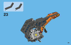 LEGO 42007 instructions page 29 – build guide