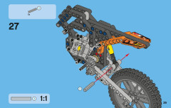 LEGO 42007 instructions page 39 – build guide