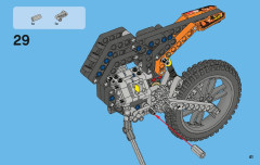 LEGO 42007 instructions page 41 – build guide