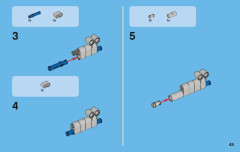 LEGO 42007 instructions page 45 – build guide