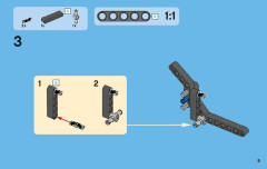 LEGO 42007 instructions page 5 – build guide