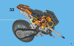 LEGO 42007 instructions page 51 – build guide