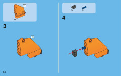 LEGO 42007 instructions page 54 – build guide