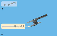 LEGO 42007 instructions page 58 – build guide